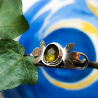 Bague tourmaline en argent