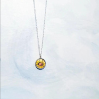 Vendu Collier Fleur soleil 